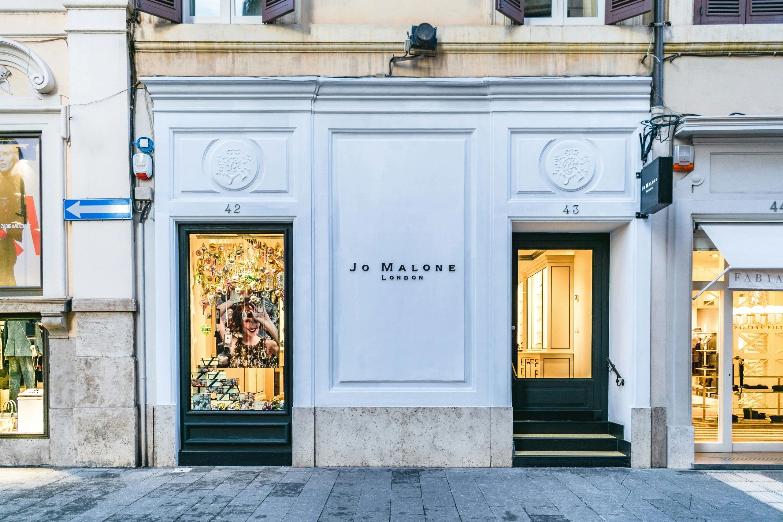 A set of commercial glass doors recently installed